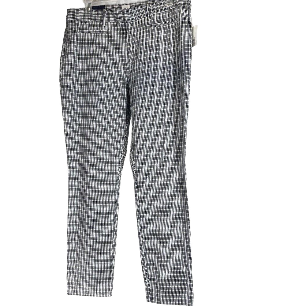 Size 10 -‎ Women's - GAP - Slim Fit Checked Pants
